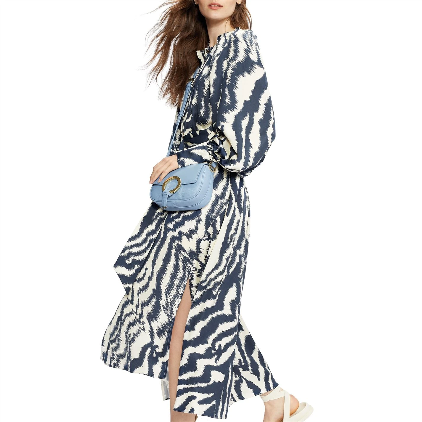 Ted Baker Ted Baker Sandiia Dress for Dresses Colour Natural 4 Ted Baker Ted Baker Sandiia Dress for Dresses Colour Natural - Image 2