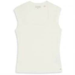 Ted Baker Staciey Vest for Tops Colour Natural