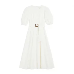 Ted Baker Poppyy Midi Dress for Dresses Colour White