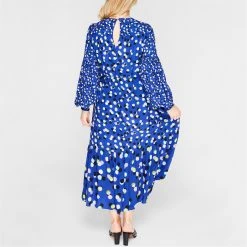 Ted Baker Skylea Midi Dress for Dresses Colour Blue 10 Ted Baker Skylea Midi Dress for Dresses Colour Blue -Outlet Wardrobe Mix Store 65465518 xxl a2