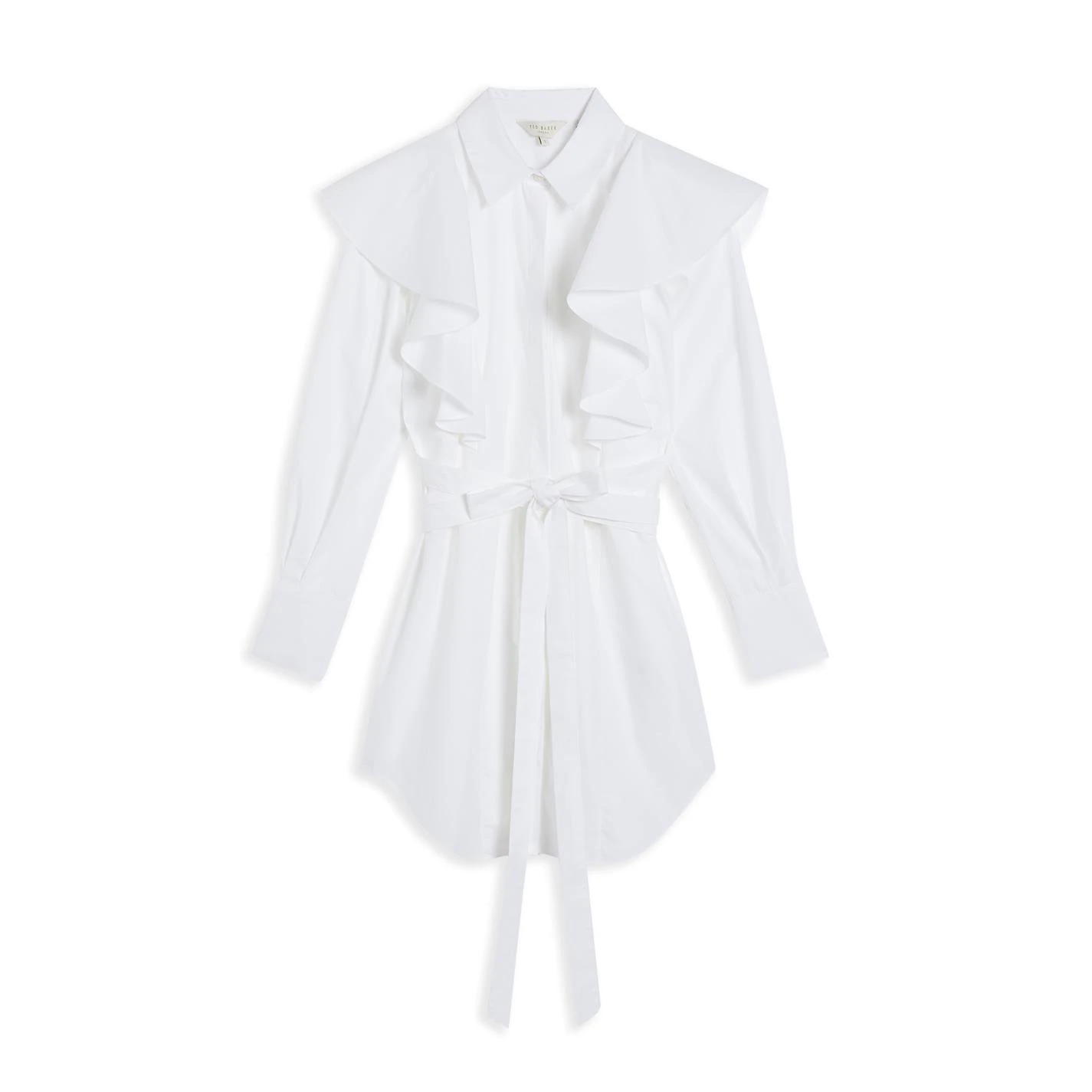 Ted Baker Sarelia Shirt for Women Colour White 3 Ted Baker Sarelia Shirt for Women Colour White