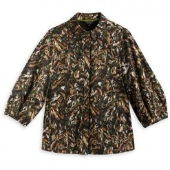 Ted Baker Everett Long Sleeve Shirt for Women Colour Khaki