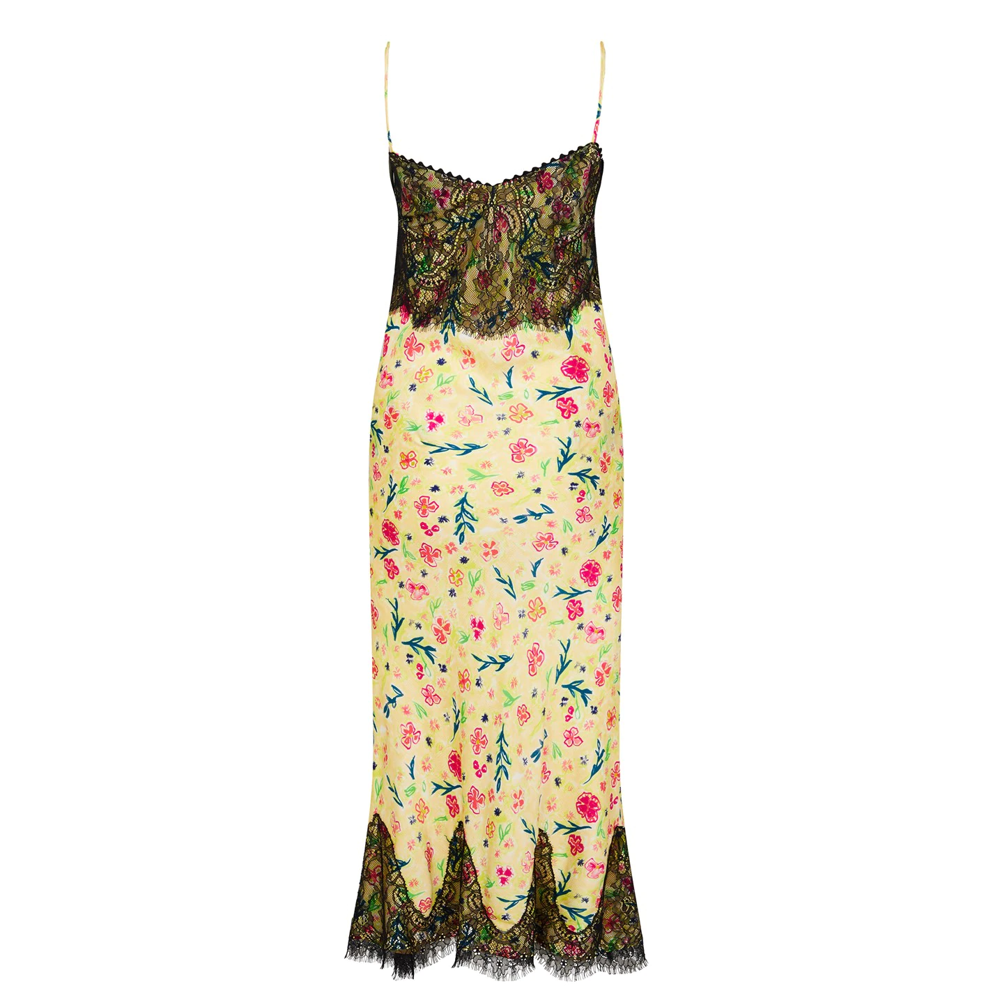 Ted Baker Sassino Slip Dress for Wedding Guest Dresses Colour Yellow 4 Ted Baker Sassino Slip Dress for Wedding Guest Dresses Colour Yellow - Image 2
