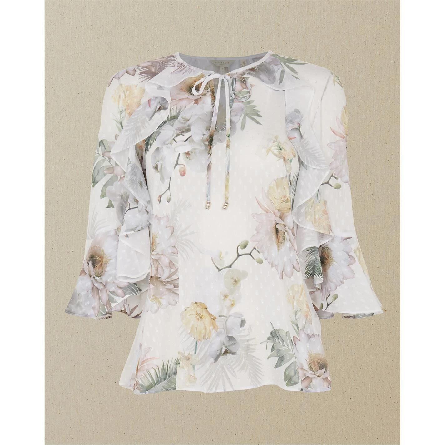 Ted Baker Mariiey Cami Top for Tops Colour Ivory 3 Ted Baker Mariiey Cami Top for Tops Colour Ivory