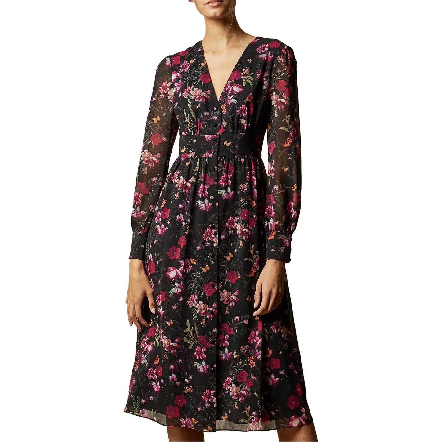 Ted Baker Adriela Dress for Dresses Colour Black 4 Ted Baker Adriela Dress for Dresses Colour Black - Image 2