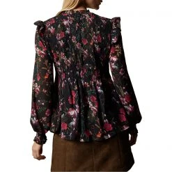 Ted Baker Enyya T-shirt for Tops Colour Black -Outlet Wardrobe Mix Store 65878503 xxl a2