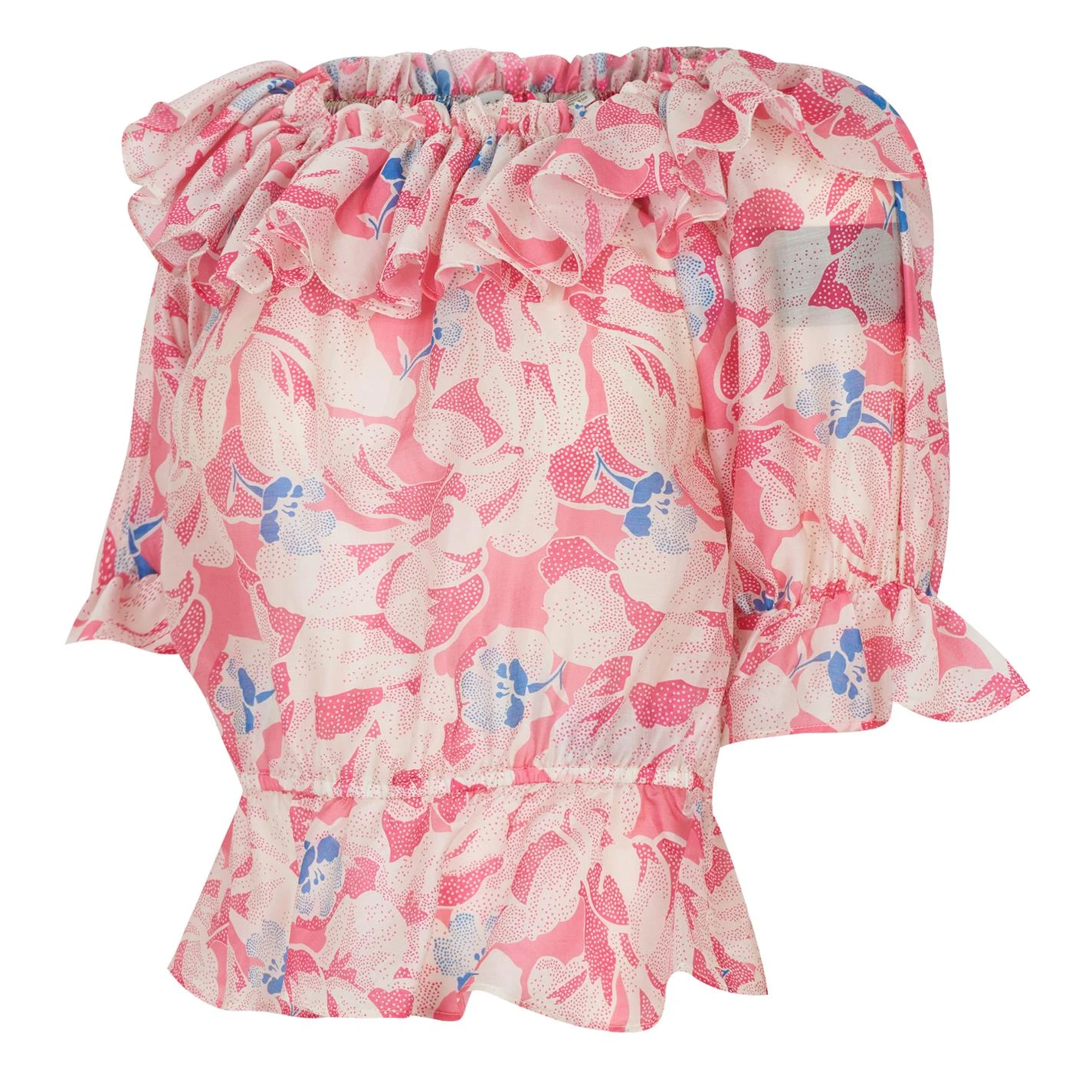 Ted Baker Harina Blouse for Blouses & Shirts Colour Mid Pink 5 Ted Baker Harina Blouse for Blouses & Shirts Colour Mid Pink - Image 3