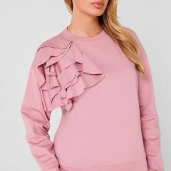 Ted Baker Ozai Sweater for Hoodies and Sweatshirts Colour Pink -Outlet Wardrobe Mix Store 66469906 xxl a3