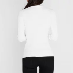 Ted Baker Taralyn Jumper for Knitwear Colour White 9 Ted Baker Taralyn Jumper for Knitwear Colour White -Outlet Wardrobe Mix Store 66472001 xxl a2
