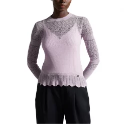 Ted Baker Hilen Knit Top for Tops Colour Lilac 10 Ted Baker Hilen Knit Top for Tops Colour Lilac -Outlet Wardrobe Mix Store 66568524 xxl a2