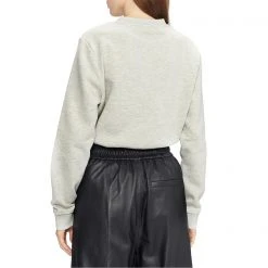 Ted Baker Ted Baker Caity Slogan Sweater for Hoodies and Sweatshirts Colour Mid Grey -Outlet Wardrobe Mix Store 66644402 xxl a2