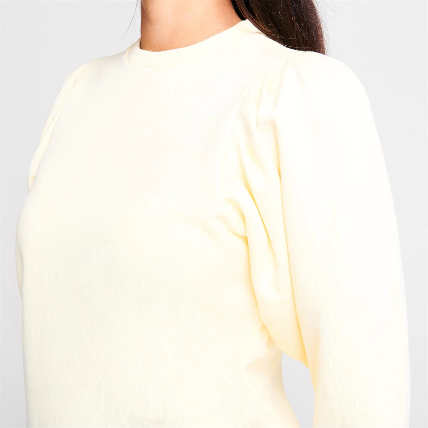 Ted Baker Kelesi Puff Sleeve Top for Hoodies and Sweatshirts Colour Yellow 6 Ted Baker Kelesi Puff Sleeve Top for Hoodies and Sweatshirts Colour Yellow - Image 4