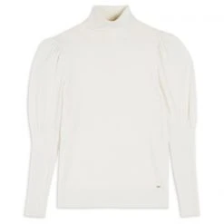 Ted Baker Aidabel Roll Neck Jumper for Knitwear Colour White