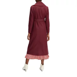 Ted Baker Ted Rosiey Wool Longline Coat for Coats & Jackets Colour Dp Purple -Outlet Wardrobe Mix Store 66788324 xxl a2