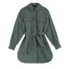Ted Baker Emerii Shacket for Coats & Jackets Colour Dk Green -Outlet Wardrobe Mix Store 66788915 xxl