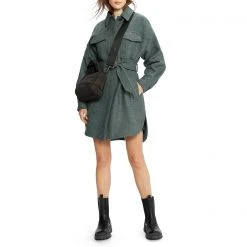 Ted Baker Emerii Shacket for Coats & Jackets Colour Dk Green -Outlet Wardrobe Mix Store 66788915 xxl a3