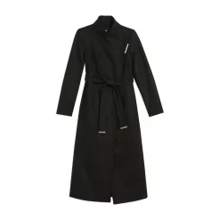 Ted Baker Rosell Longline Coat for Coats & Jackets Colour Black