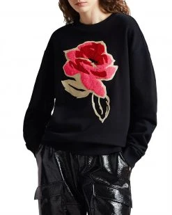 Ted Baker Floesa Sweat for Hoodies and Sweatshirts Colour Black 9 Ted Baker Floesa Sweat for Hoodies and Sweatshirts Colour Black -Outlet Wardrobe Mix Store 66797503 xxl a3