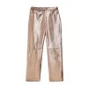 Ted Baker Ailsaa Metallic Flared Trousers for Trousers Colour Pink