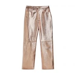 Ted Baker Ailsaa Metallic Flared Trousers for Trousers Colour Pink