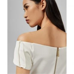 Ted Baker Dorento Off Shoulder Top for Tops Colour Ivory 9 Ted Baker Dorento Off Shoulder Top for Tops Colour Ivory -Outlet Wardrobe Mix Store 67346369 xxl a3