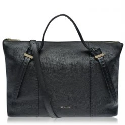 Ted Baker Ted Oellie Soft Leather Tote Bag for Handbags Colour BLACK