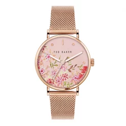 Ted Baker Ted Phylipa Retro W Ld10 for Ladies' Watches Colour Rose