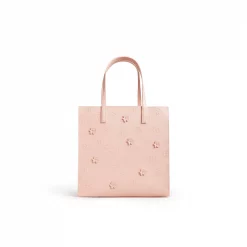 Ted Baker Florcon Flower Tote Bag for Handbags Colour Dusky Pink