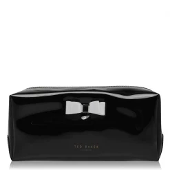 Ted Baker Haiyley Bow Washbag for Makeup Cases & Washbags Colour black