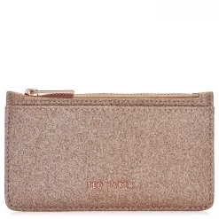Ted Baker Ted Baker Glanira Card Holder Womens for Purses Colour rosegold