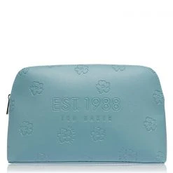 Ted Baker Ted Baker Lizzer Large Cross Body Bag Womens for Makeup Cases & Washbags Colour teal-blue