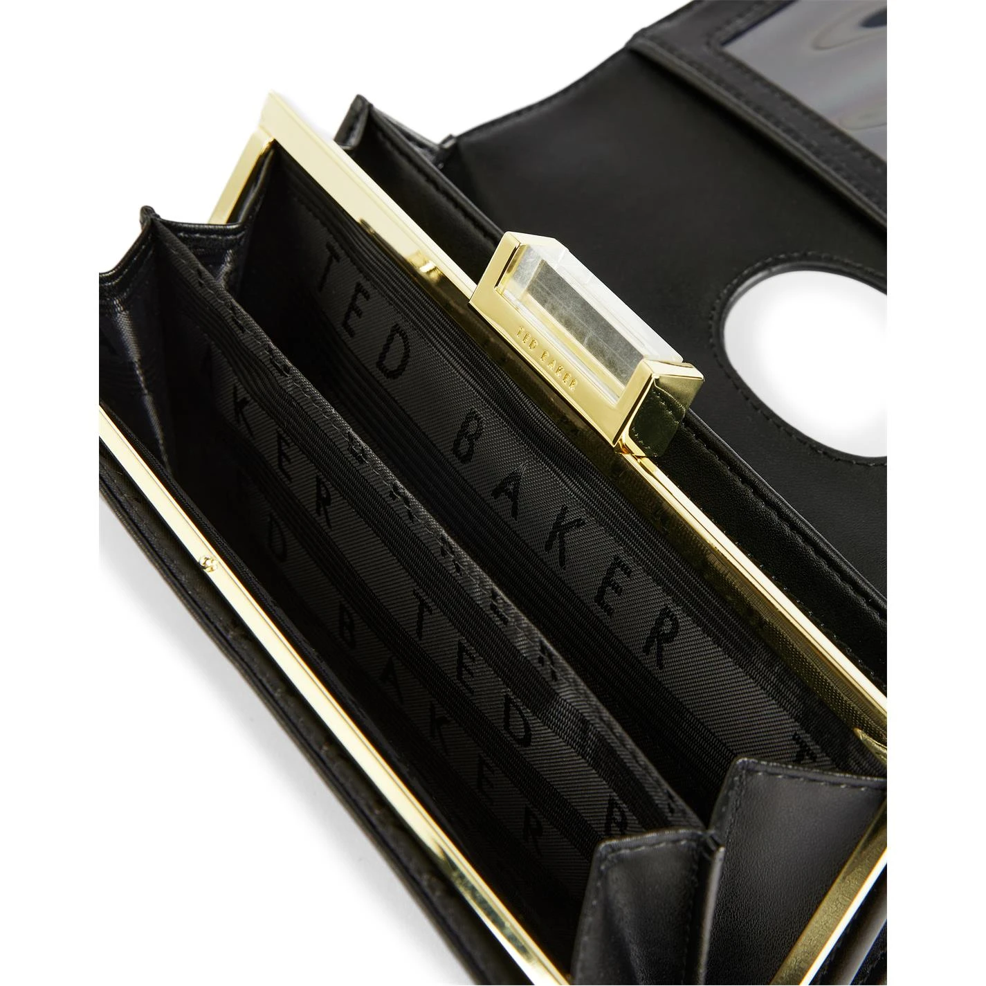 Ted Baker Bita Large Crystal Top Purse for Purses Colour black 6 Ted Baker Bita Large Crystal Top Purse for Purses Colour black - Image 4