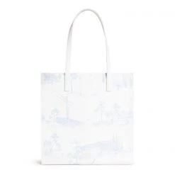 Ted Baker Khlocon Large Tote Bag for Handbags Colour white