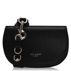 Ted Baker Equenia Small Foldover Xbody Bag for Handbags Colour black