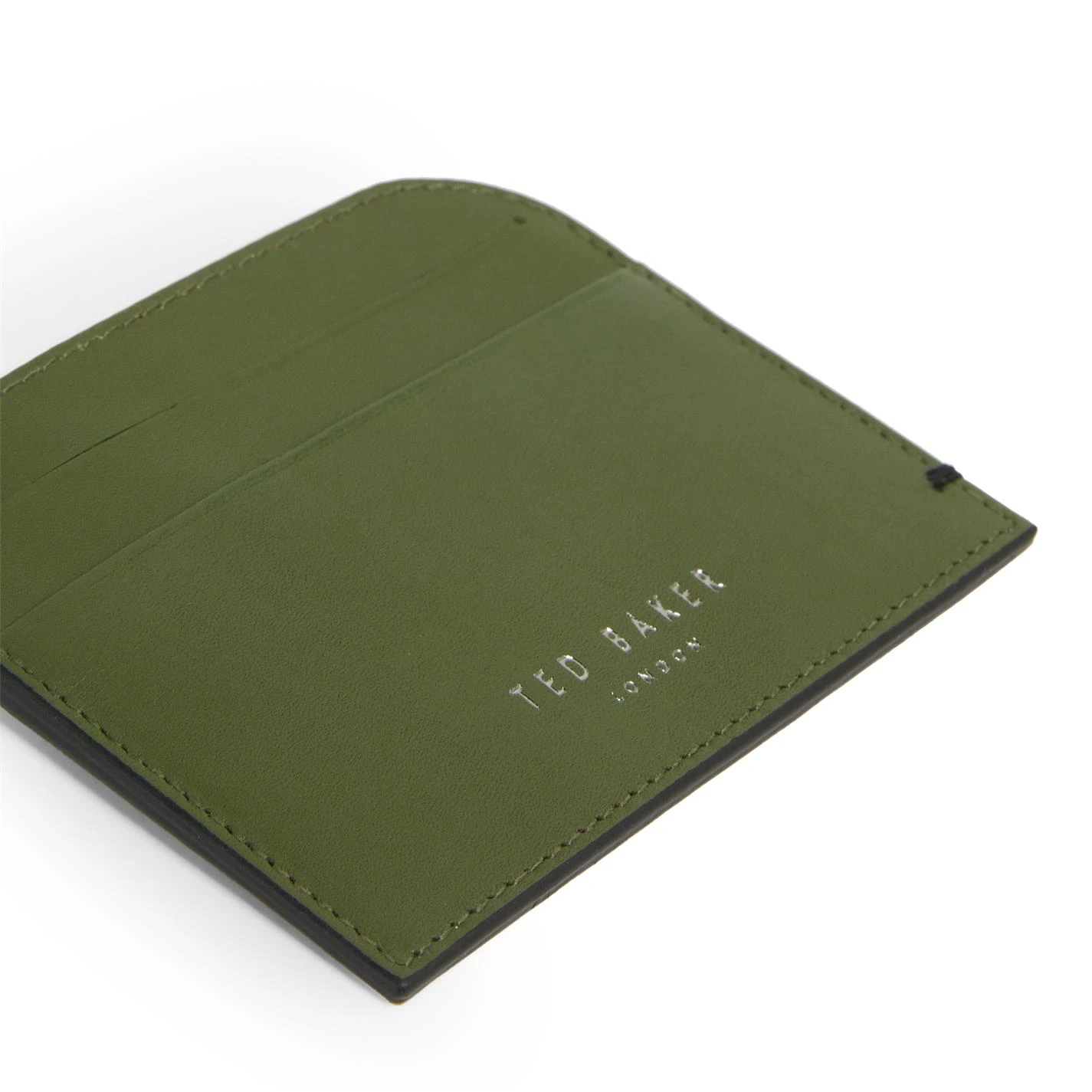 Ted Baker Ted Baker Lawws Cardholder Mens for Men's Accessories Colour Khaki 4 Ted Baker Ted Baker Lawws Cardholder Mens for Men's Accessories Colour Khaki - Image 2
