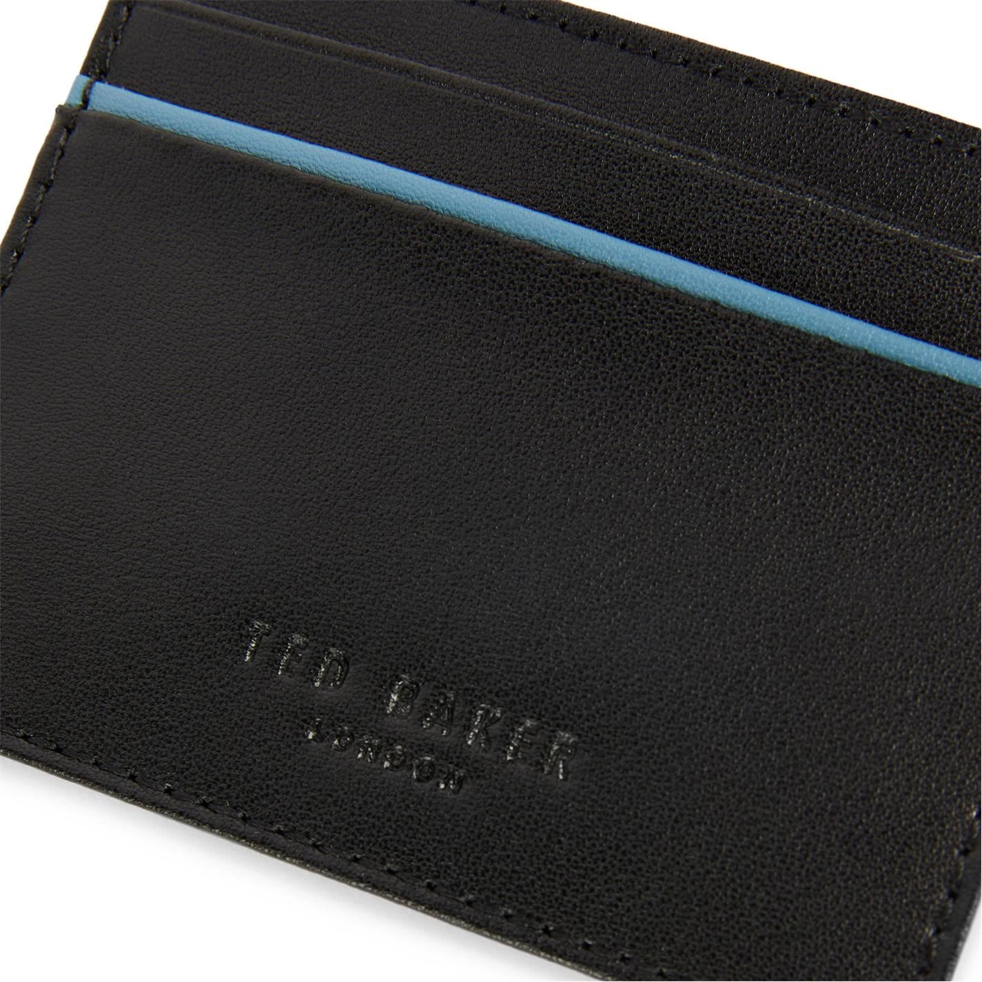 Ted Baker Ted Baker Warier Card Holder Mens for Men's Accessories Colour Black 4 Ted Baker Ted Baker Warier Card Holder Mens for Men's Accessories Colour Black - Image 2