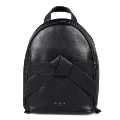 Ted Baker Jimliya Bow PU Backpack for Handbags Colour black