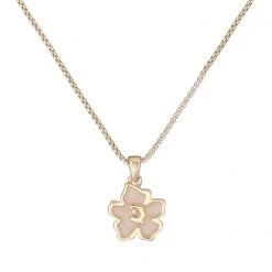 Ted Baker LILEA Lillifora Pendant for Necklaces Colour Gold/Pink