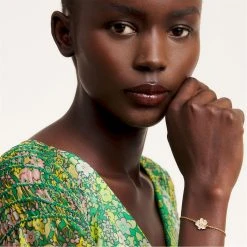 Ted Baker LILITAI Lillifora Bracelet for Bracelets & Bangles Colour Gold/Pink -Outlet Wardrobe Mix Store 71893110 xxl a2