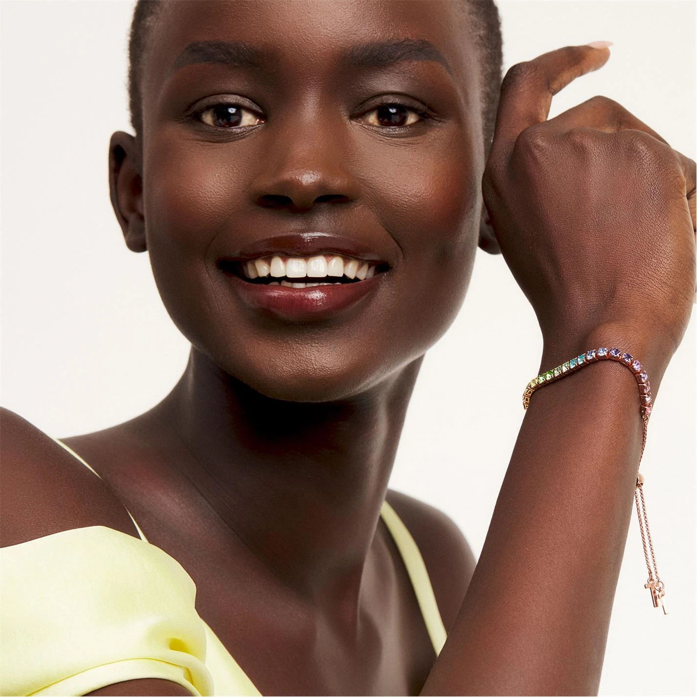 Ted Baker MELRAH Icon Crystal Bracelet for Bracelets & Bangles Colour Rose Gold/Rainb 5 Ted Baker MELRAH Icon Crystal Bracelet for Bracelets & Bangles Colour Rose Gold/Rainb - Image 3