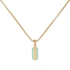 Ted Baker GIANNI Gem Bar Pendant for Necklaces Colour Gold/Amazonite 2 Ted Baker GIANNI Gem Bar Pendant for Necklaces Colour Gold/Amazonite -Outlet Wardrobe Mix Store 71894669 xxl
