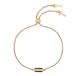Ted Baker GLORII Gem Bar Bracelet for Bracelets & Bangles Colour Gold/Black Agat