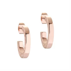 Ted Baker SENATTA Crystal Hoop Earring for Earrings Colour Rose Gold/Cryst
