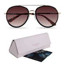 Ted Baker Ted Gaia 220 Ld24 for Ladies' Sunglasses Colour Gloss Black -Outlet Wardrobe Mix Store 71918303 xxl a3