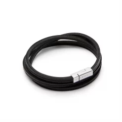 Ted Baker Ted Baker Crink Leather Belt Mens for Men's Belts Colour Black