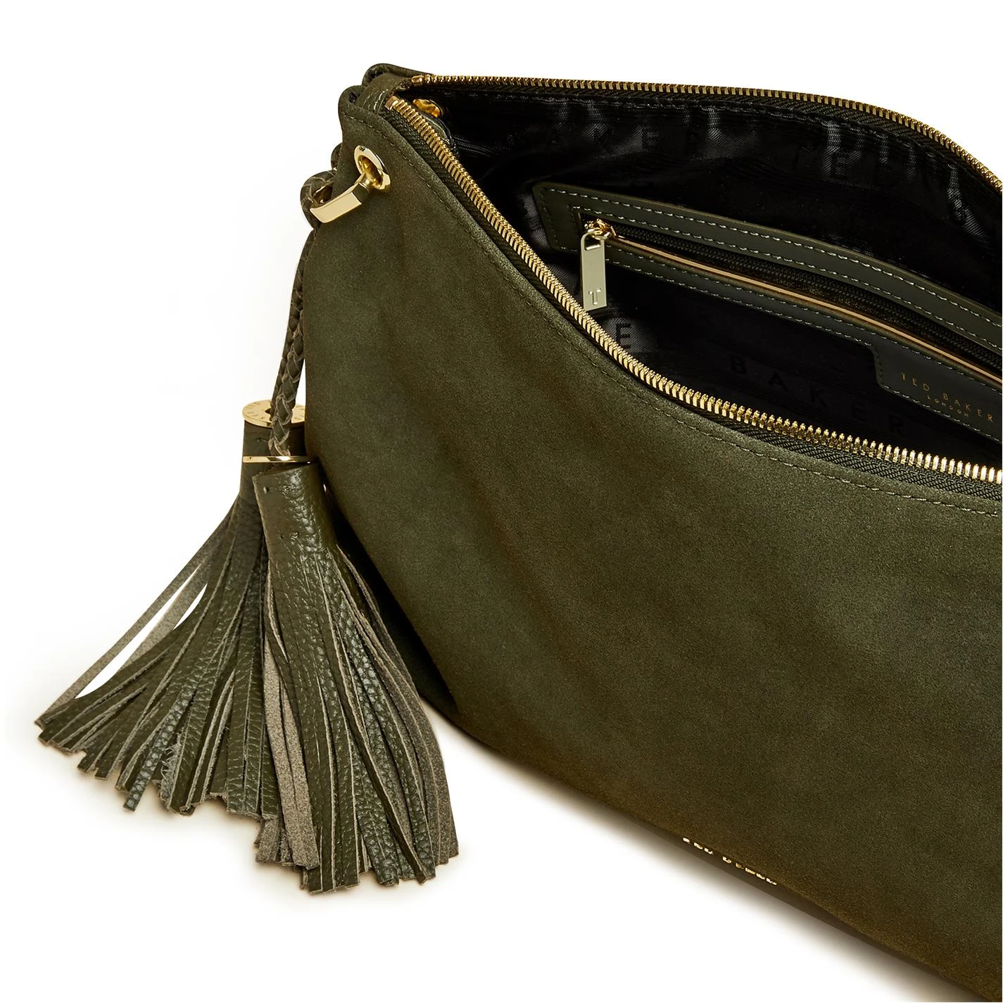 Ted Baker Desere Clutch Bag for Handbags Colour Khaki 6 Ted Baker Desere Clutch Bag for Handbags Colour Khaki - Image 4