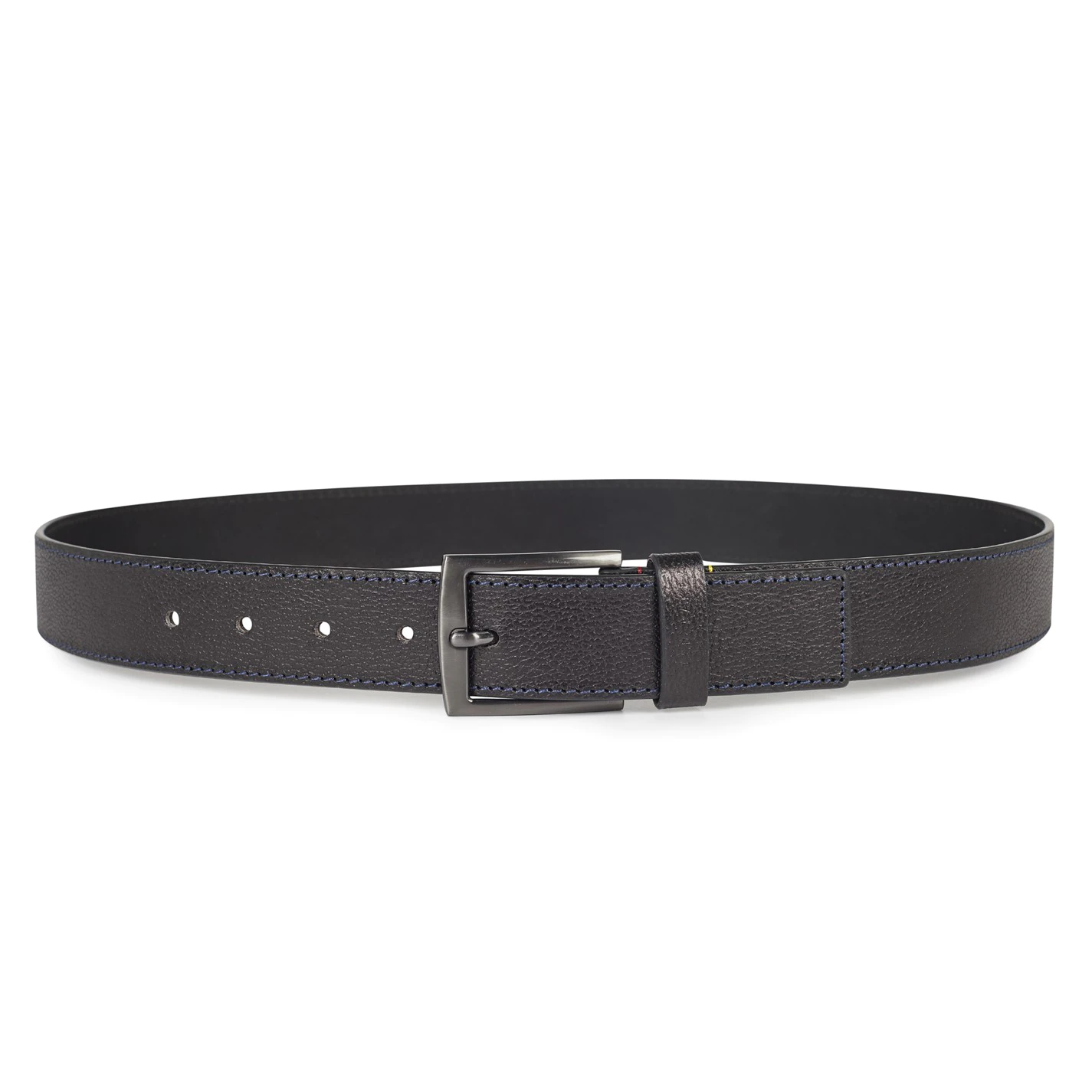 Ted Baker Ted Baker Acoin Stitch Belt Mens for Men's Belts Colour Black 4 Ted Baker Ted Baker Acoin Stitch Belt Mens for Men's Belts Colour Black - Image 2