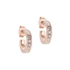 Ted Baker SEENITA Crystal Huggie Earrings for Earrings Colour Rose Gold -Outlet Wardrobe Mix Store 75359506 xxl