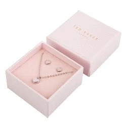 Ted Baker AMORIA Sweetheart Gift Set for Jewellery Sets Colour Rose Gold