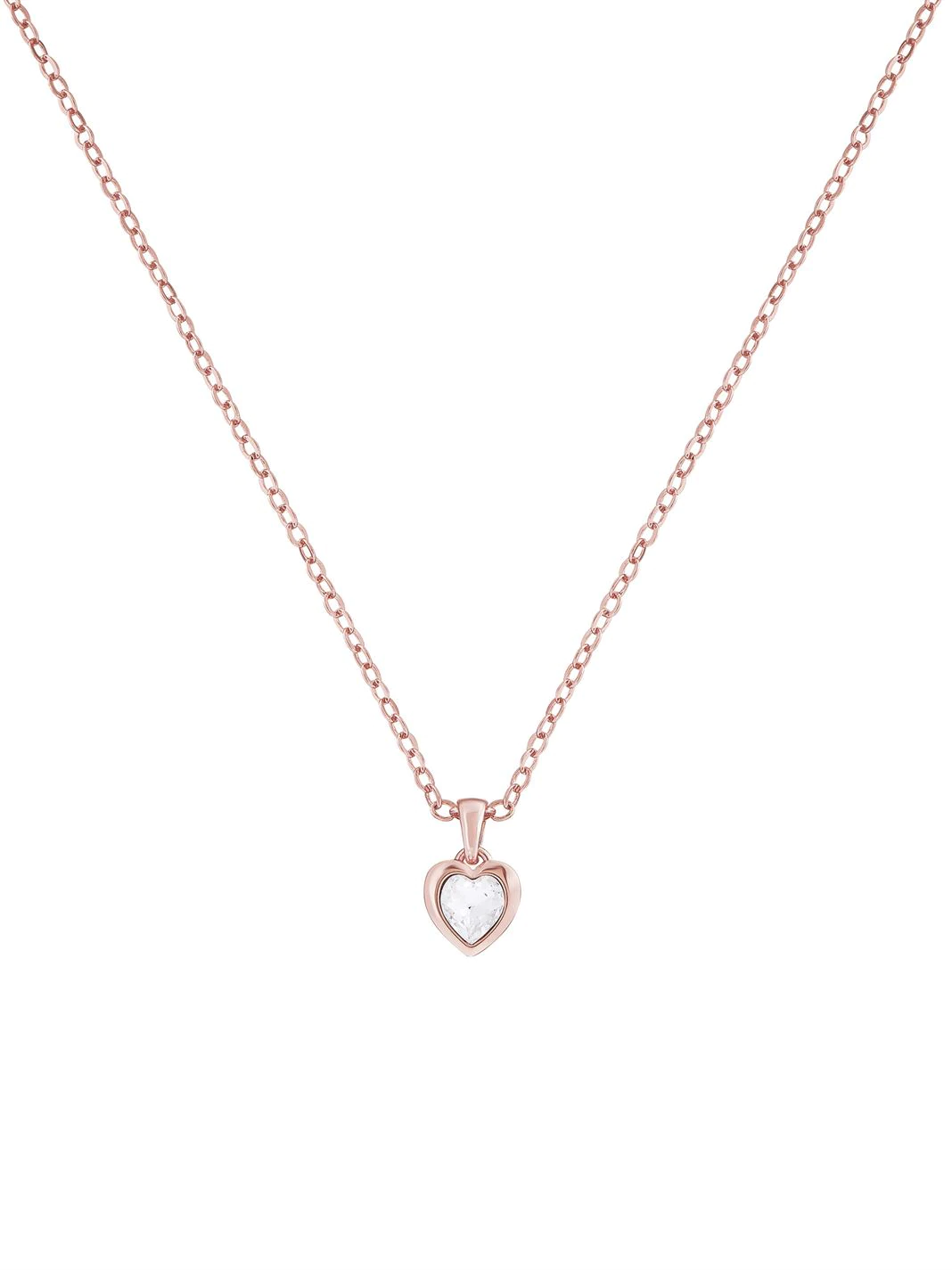 Ted Baker HANNELA Crystal Heart Pendant for Necklaces Colour Rose Gold 3 Ted Baker HANNELA Crystal Heart Pendant for Necklaces Colour Rose Gold